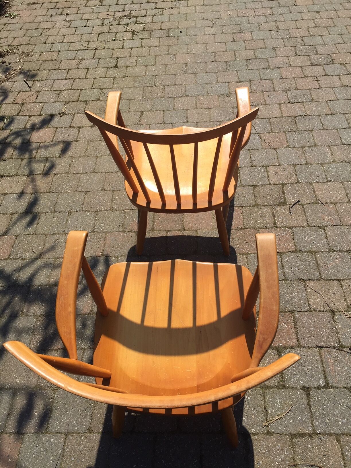 Pair of scandinavian armchairs 1960