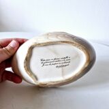 Terrine Vintage Faïence Michel Caugant Mandarin Blond France