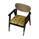 Restored vintage children's armchair