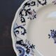 Antique Longchamp ironstone plate – Rouennais model