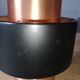 Suspension scandinave de Jo Hammerborg cuivre et métal