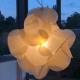 Enrico Botta Fiberglass Ceiling Lamp for Sundown, 1968