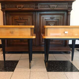 Vintage formica bedside tables