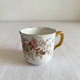 Polychrome ironstone coffee cup KG Lunéville