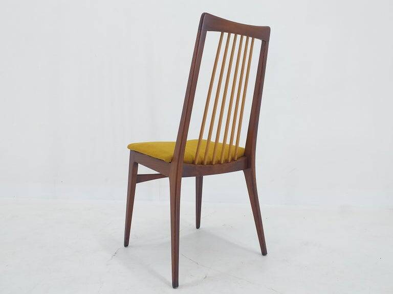 Set of Six Mid Century Dining Chairs, Denmark, 1970s