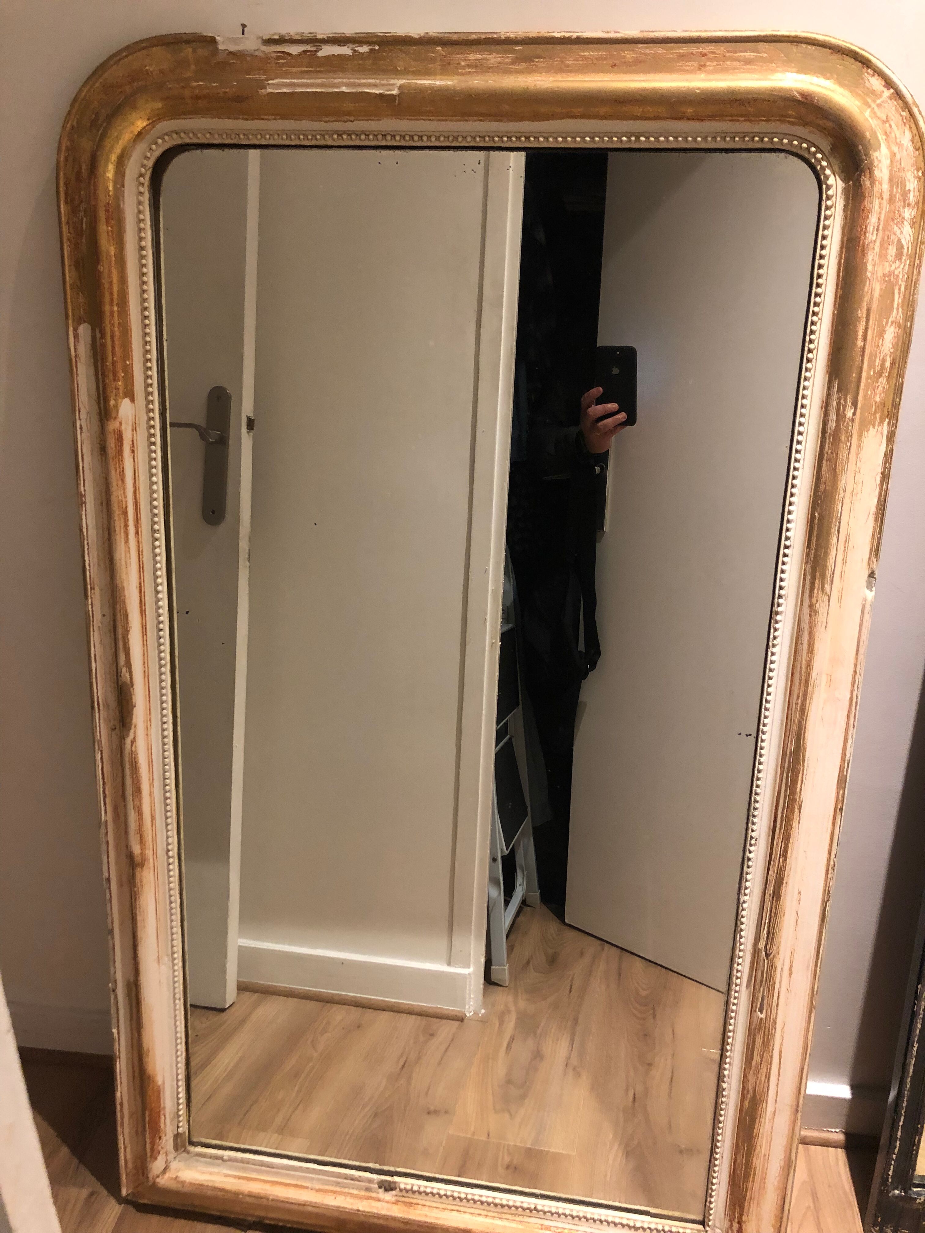 Mirror Louis Philippe former 131x98cm