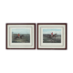 Paire de gravures anglaises
