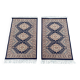 Pair of oriental rugs 110cm x 70cm