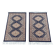 Pair of oriental rugs 110cm x 70cm