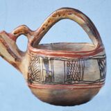 Ancienne culture africaine berbère - Vase en terre cuite kabyle début XXe siècle