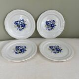 Assiettes à dessert anciennes