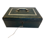 Old metal cash box