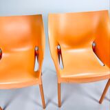 Set of 4 Dr. No chairs by Philippe Starck for Kartell, 1990s