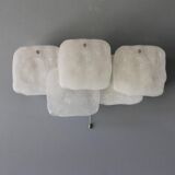 Pair of sconces JT Kalmar in iced glass