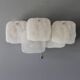 Pair of sconces JT Kalmar in iced glass