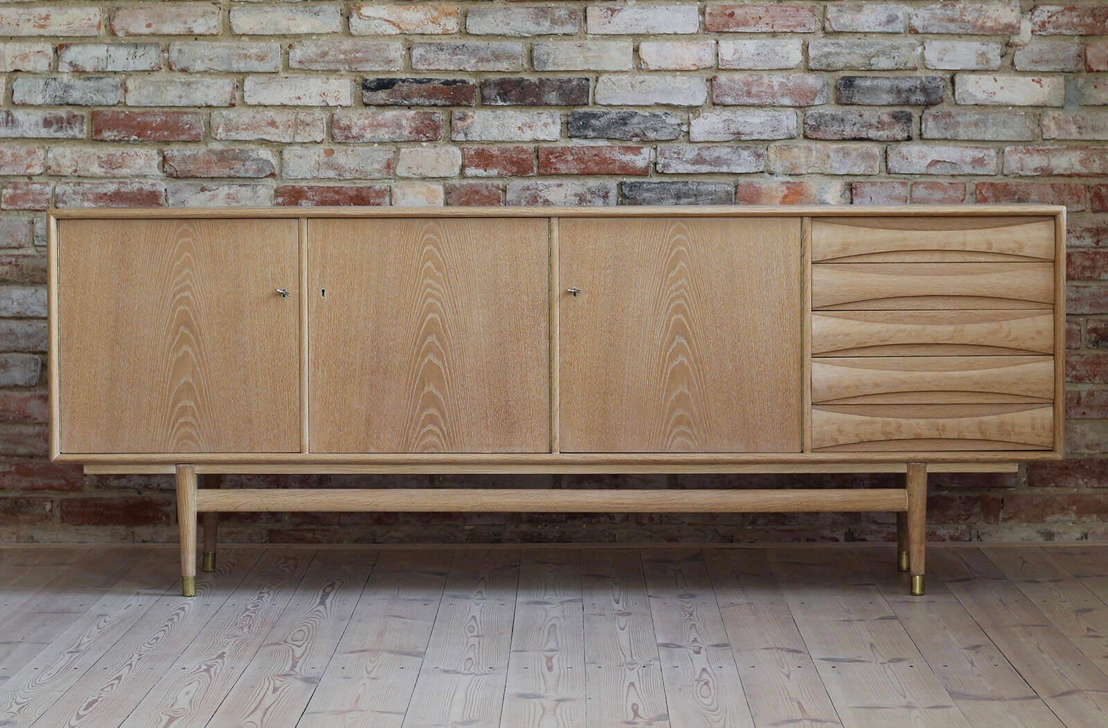 Sven Andersen Sideboard in Oak, Scandinavian Modern, 1950s