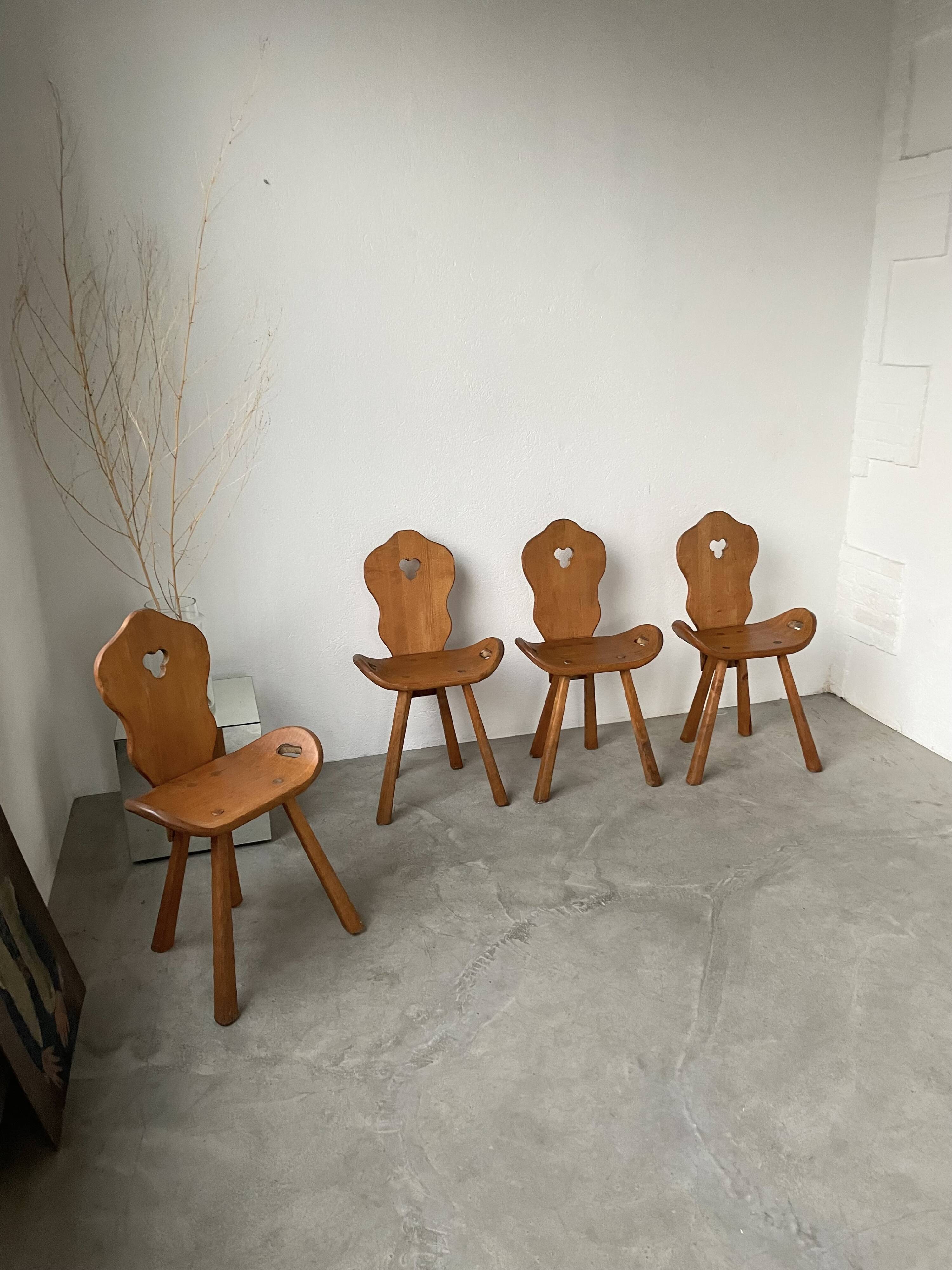 Oak mountain chalet chairs