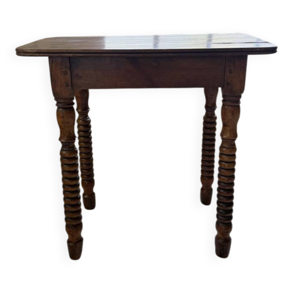 Console table appoint bureau noyer XIXème