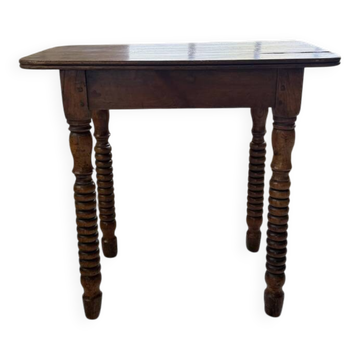 Console table appoint bureau noyer XIXème