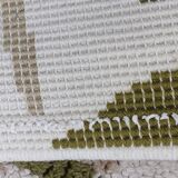 Curly wool design rug