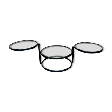60s 70s Coffee Table Metal Side Table Adjustable Coffee Table Design 60s 70s