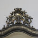 Mirror Napoleon III blackened wood