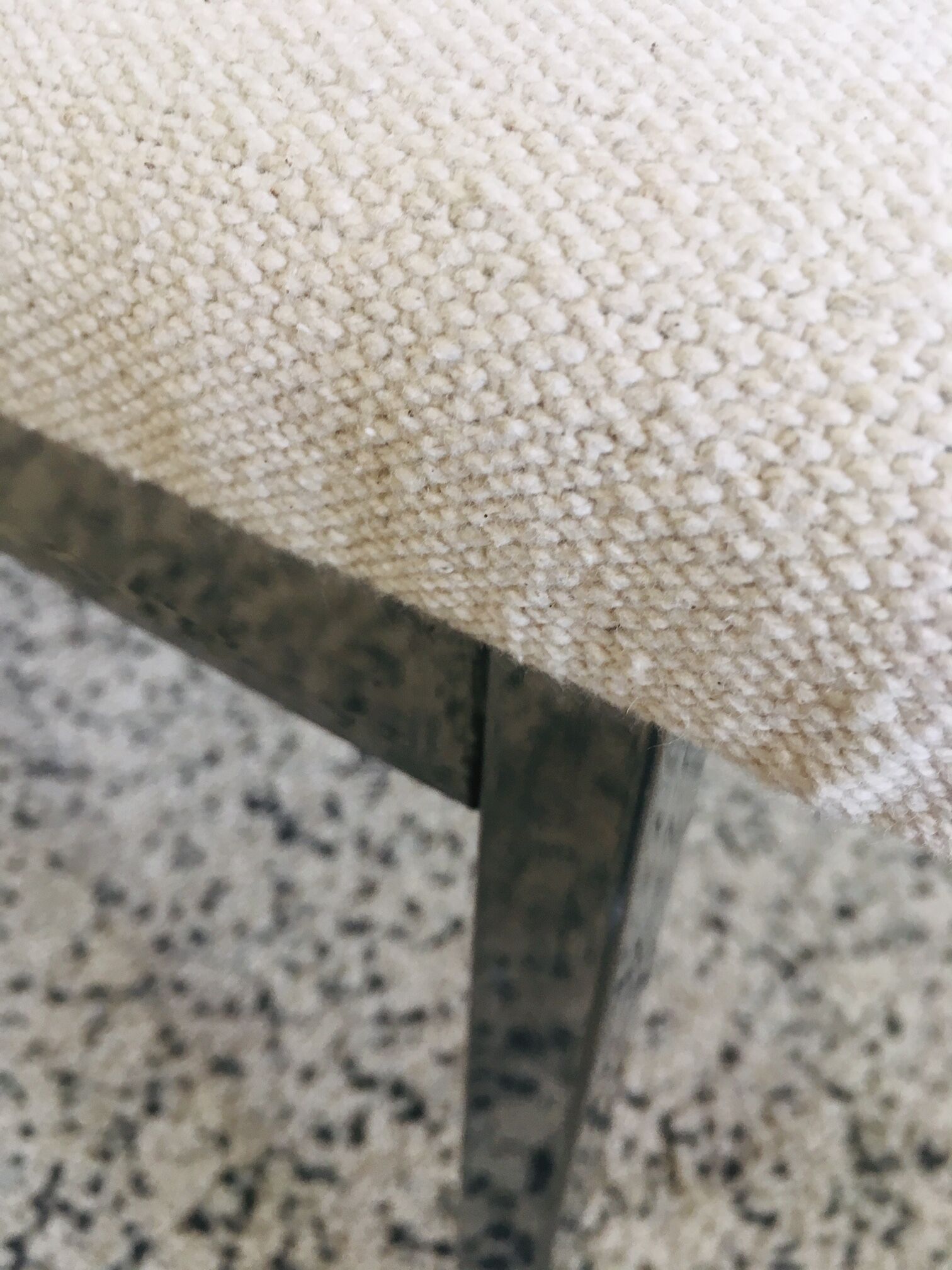 Pair of seats wide vintage