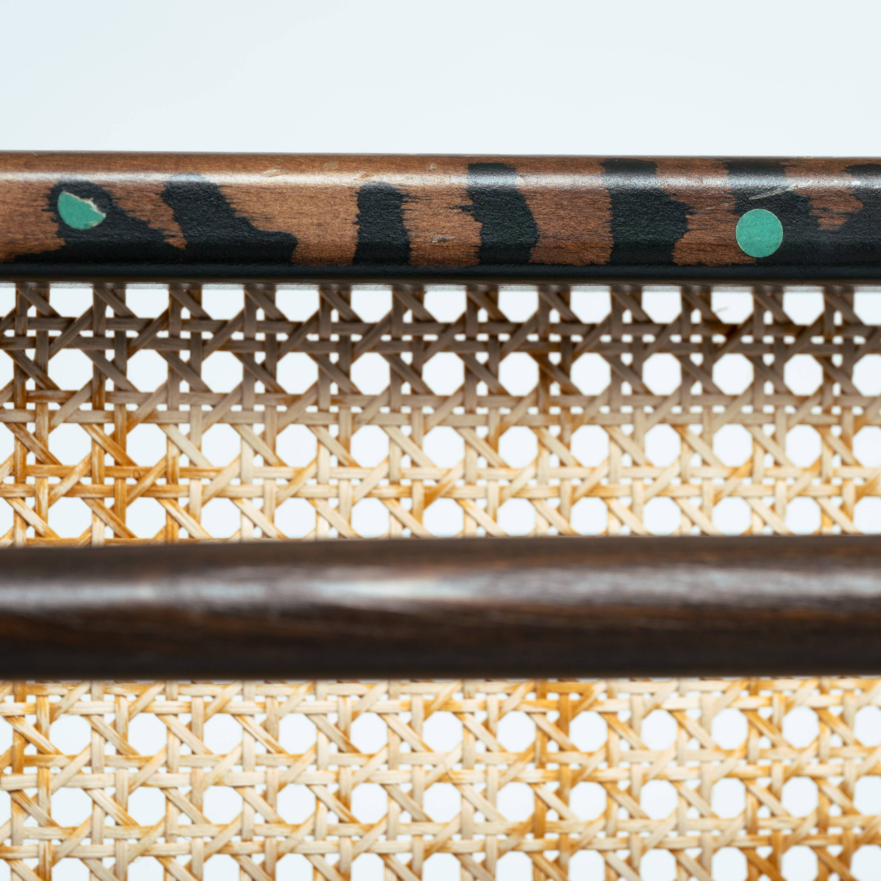 Thonet bench vienna straw Long John sofa, Vienna 1920s