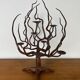 Bougeoir arbre fer forgé, chandelier