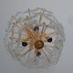 Lustre en verre de Kinkeldey 1970s