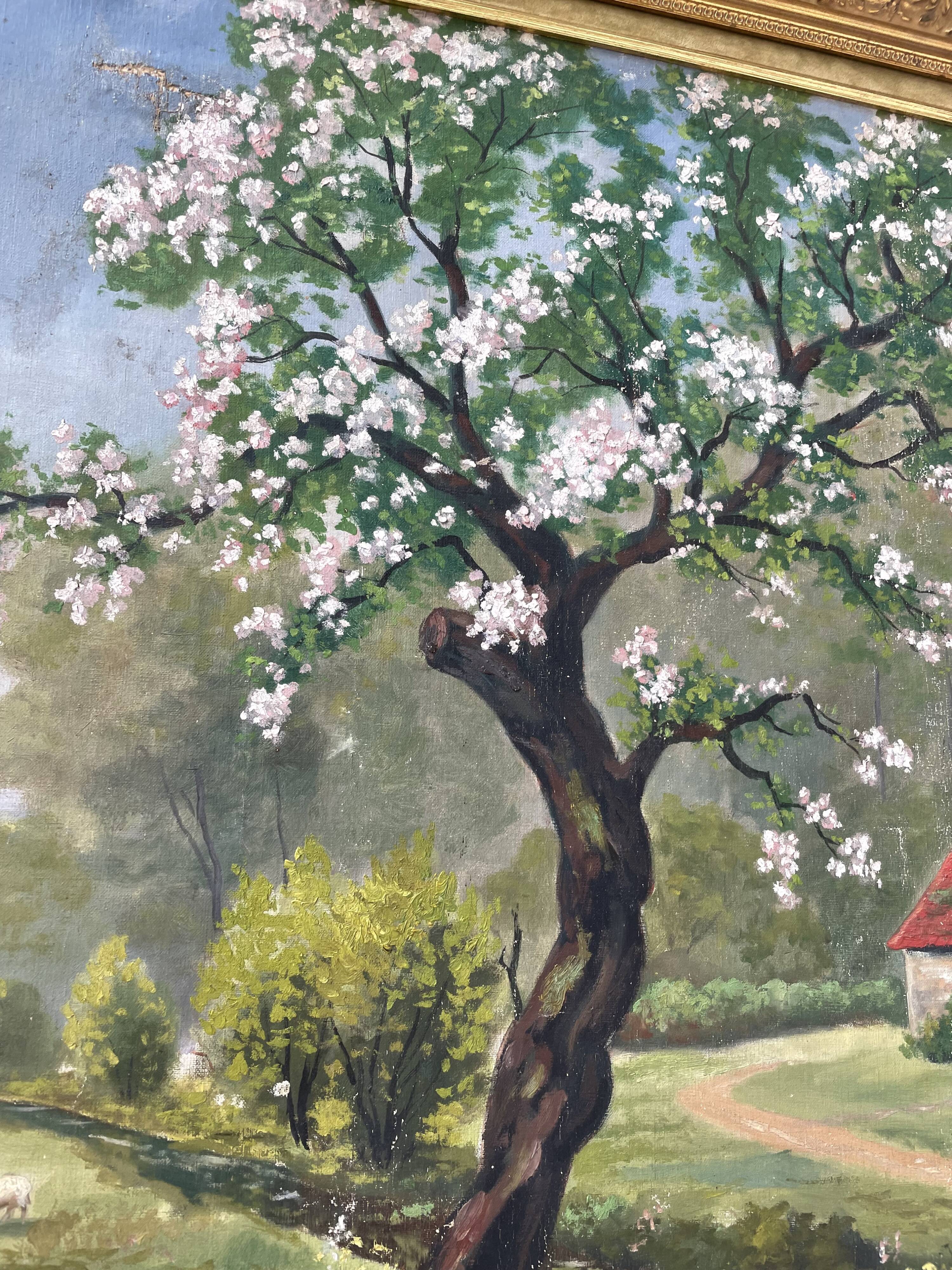 Oil painting canvas 1944 XL