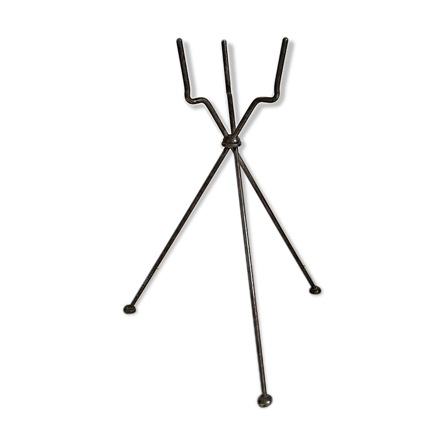 50's metal pot holder