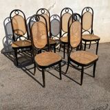 Set of 6 Salvatore Leone chairs