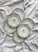 6 Ridgway Staffordshire "Como" English Ironstone Dinner Plates