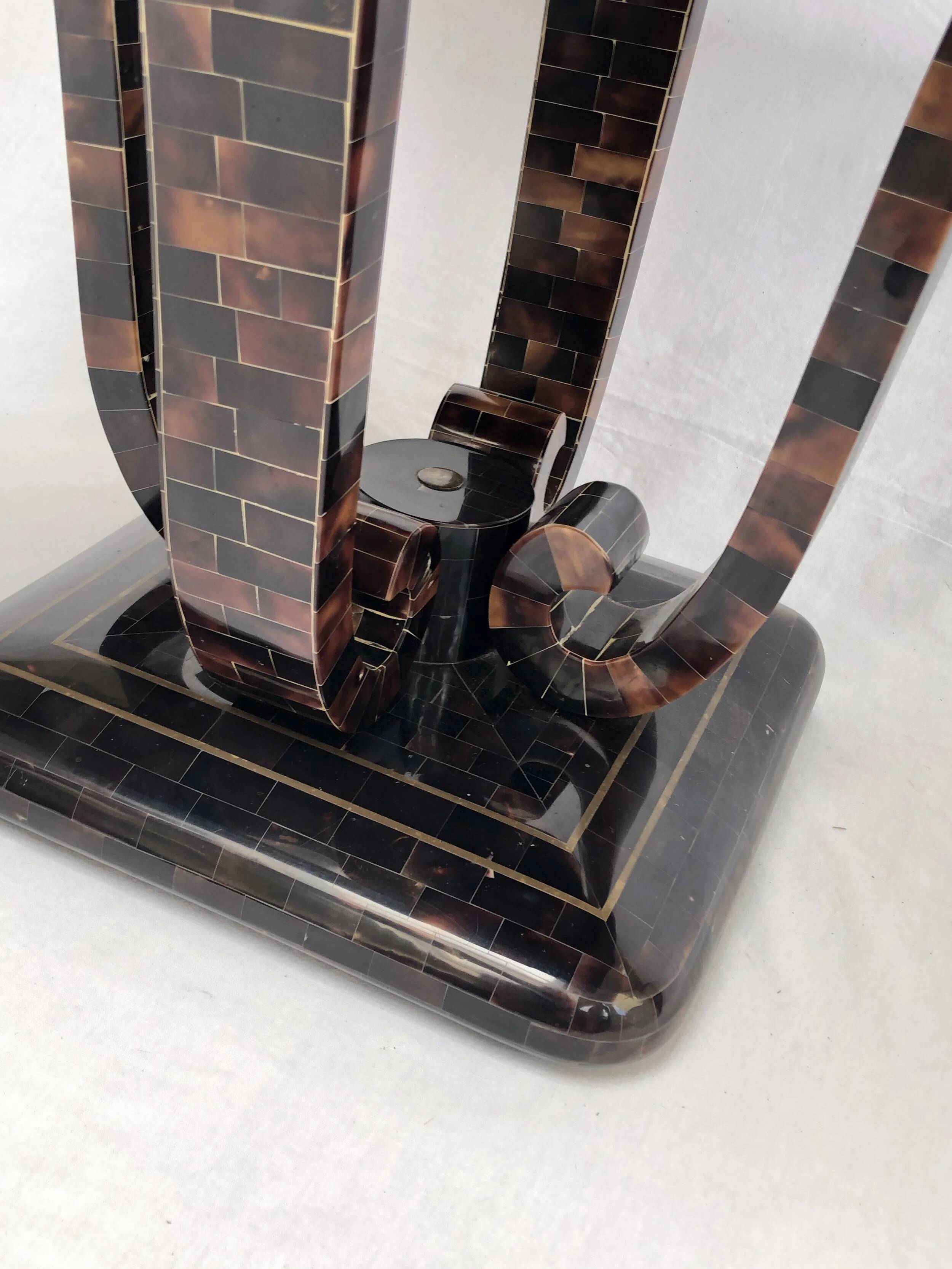 Art deco table attributed to Enrique Garcel