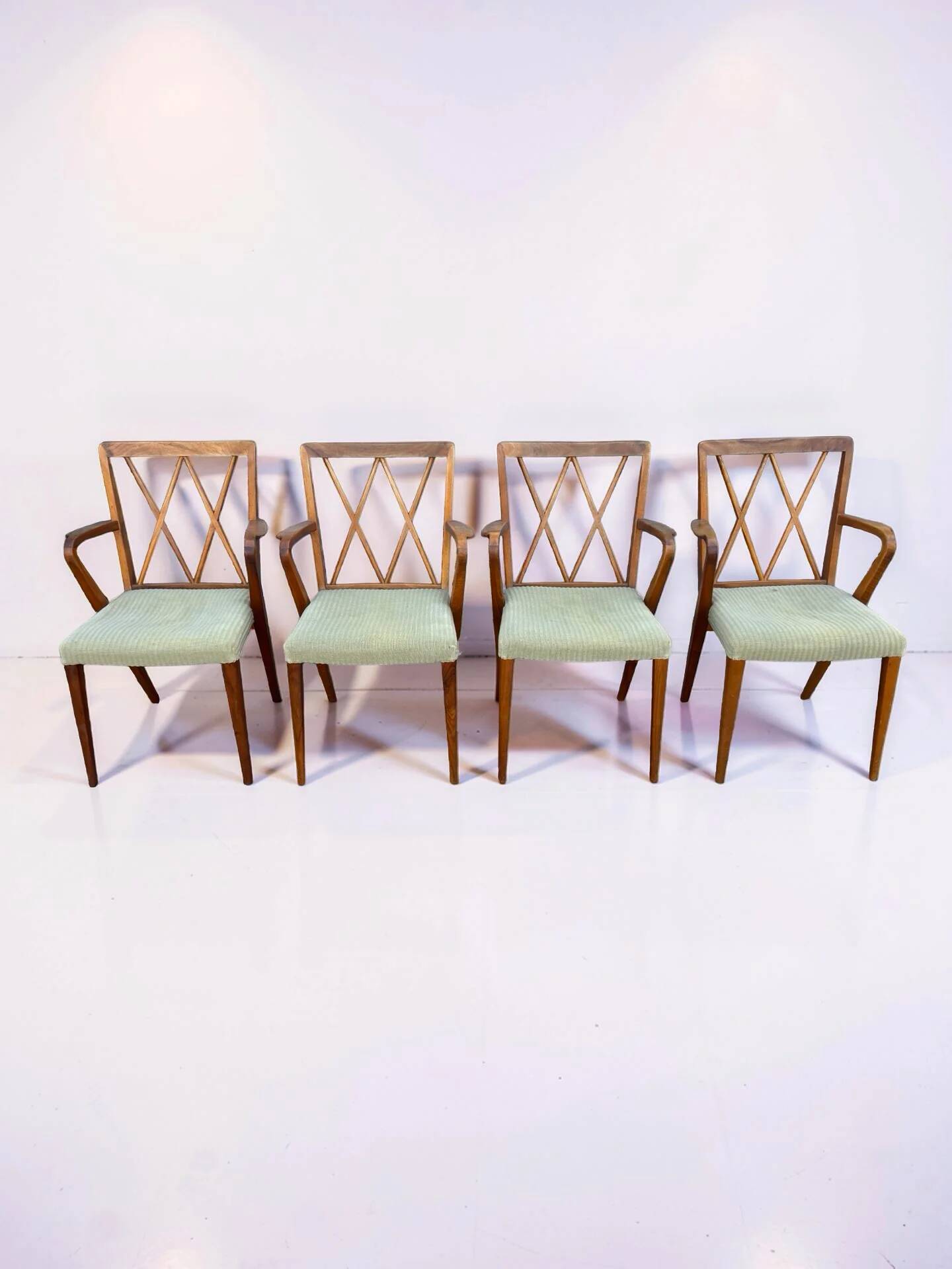 Set of 4 dining chairs A.A. Patijn for Zijlstra