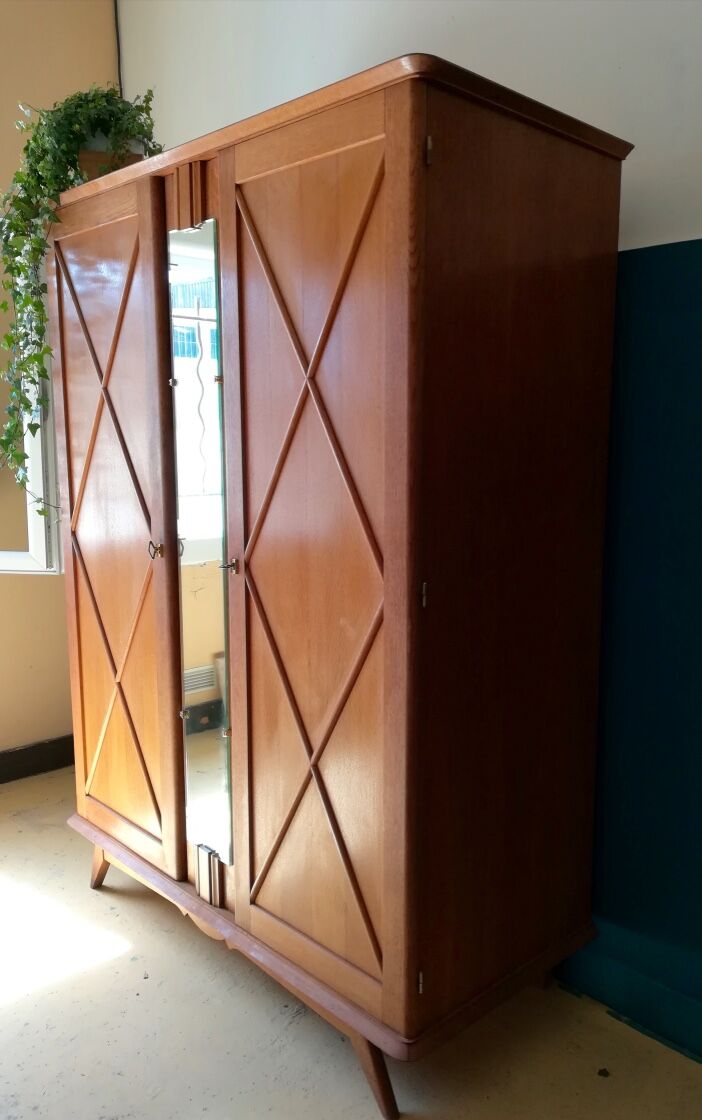 Vintage cabinet feet compass