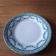 Set of 3 flat plates made of ironstone.