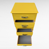 Vintage ragpicker yellow powder 1950