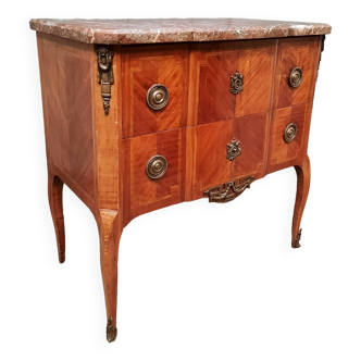 18th century marquetry chest of drawers