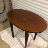 Solid wood oval table 1930