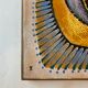 Ceramic plate Sant Vicens monogram XXth
