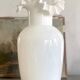 Vase opaline col festonné