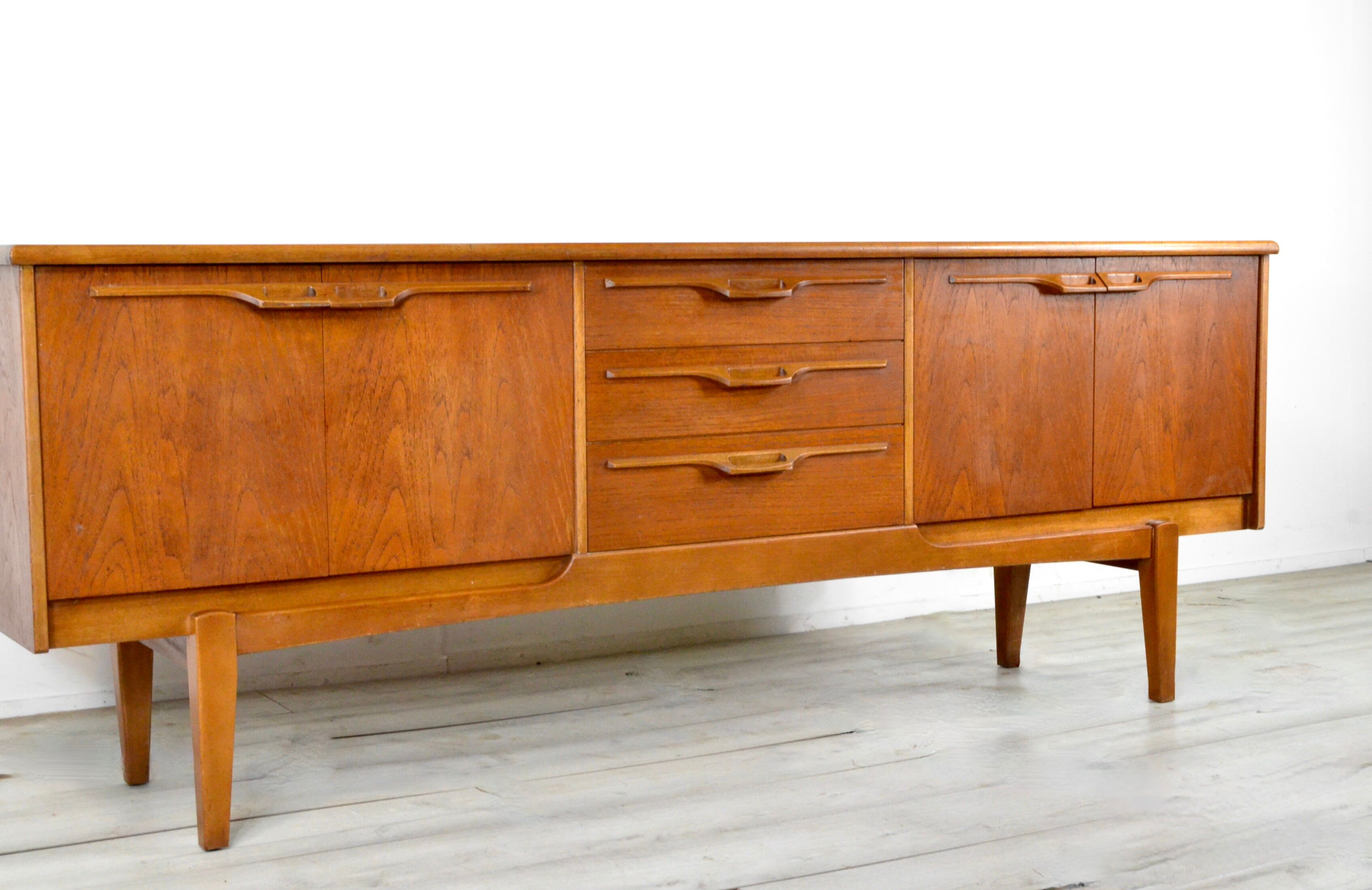 Midcentury teak sideboard / long john by jentique