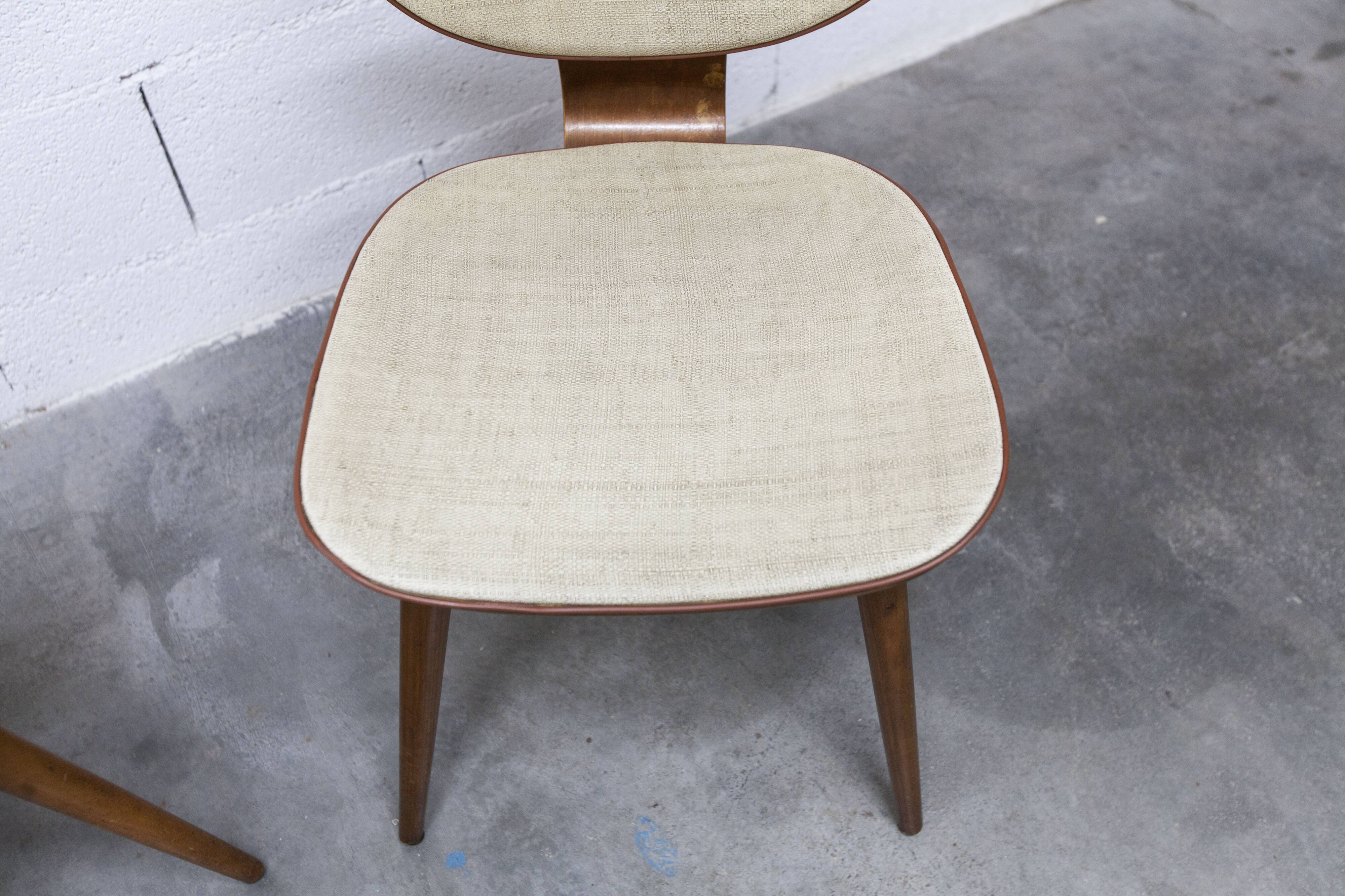 Pair of Baumann chairs No. 831 G1 "design Max Bill" 1960