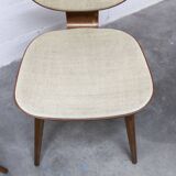 Pair of Baumann chairs No. 831 G1 "design Max Bill" 1960