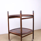 Brazilian service, 2 reversible trays Rosewood and Formica, Cantù Móveis for Interiores.