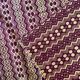 Vintage Romanian carpet brown design on yellow background 217x146cm