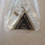 12 door cut crystal knives