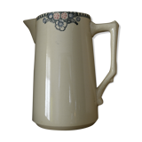 Pitcher in white earthenware